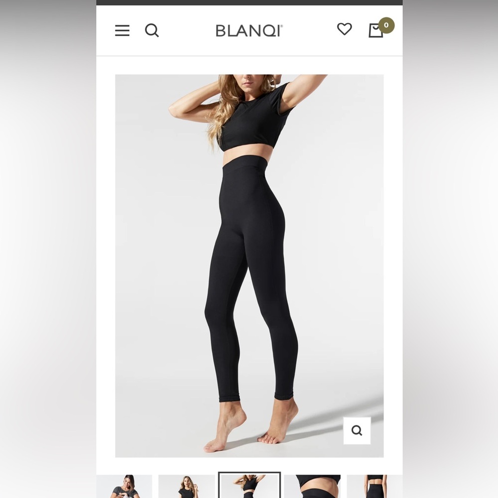 Highwaist Postpartum + Nursing Support Leggings | size M
